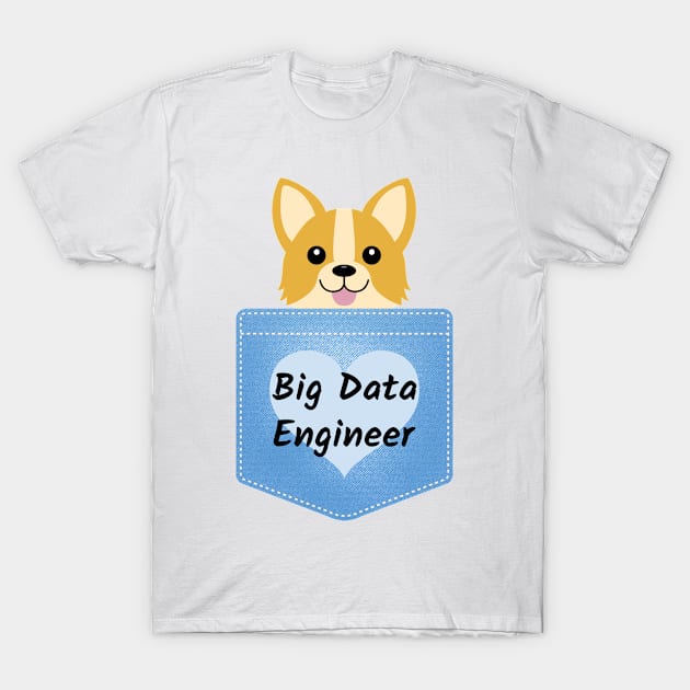 Smiley Big Data Engineer T-Shirt by ArtDesignDE